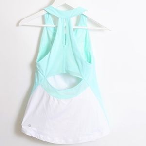 *LULULEMON*Tank Top* TEAL* Make It Count